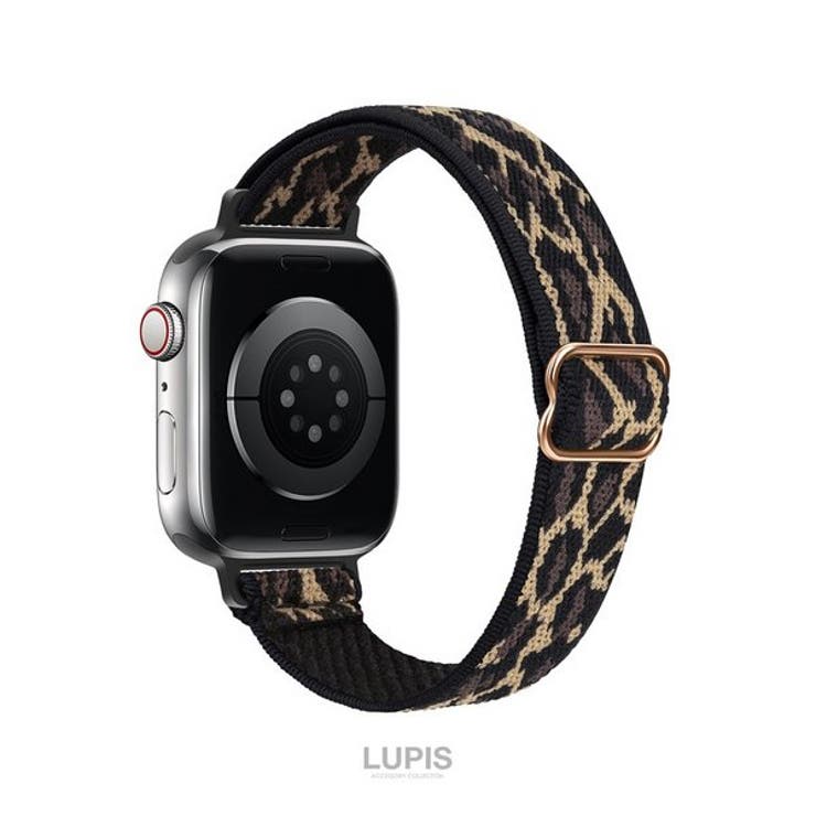 レオパード | シンプルカラーゴムAppleWatchバンド【38mm・40mm・41mm】 | LUPIS