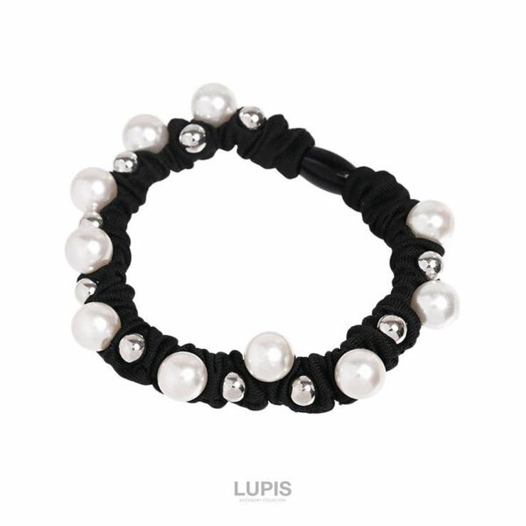 C | モノトーンパールヘアゴム【ヘアアクセサリー】 | LUPIS