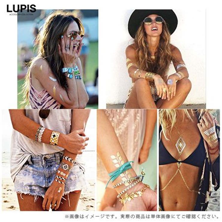 ゴールドフラッシュタトゥーシール  | LUPIS | 詳細画像5 