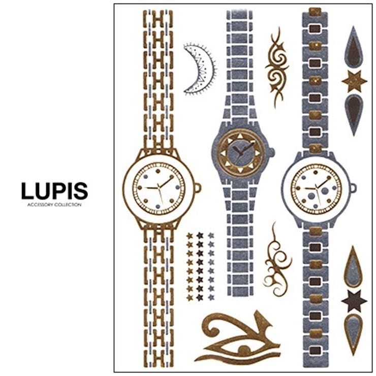 ウォッチメタリックタトゥーシール | LUPIS | 詳細画像1 