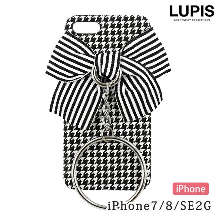 千鳥柄 リボン Bigリングiphoneケース 品番 Lpsa Lupis ルピス のレディースファッション通販 Shoplist ショップリスト