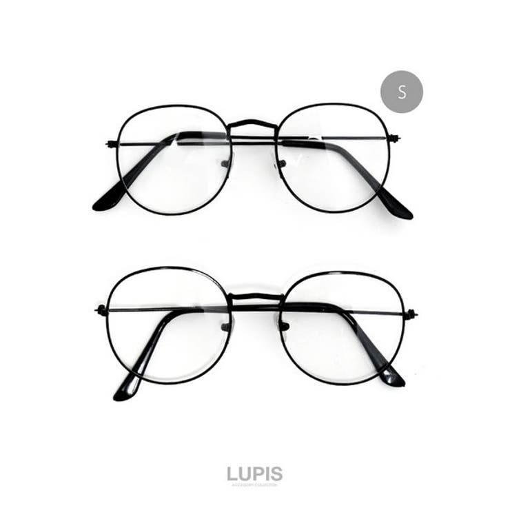 クラシックオーバル 伊達メガネ【伊達メガネ だて眼鏡 | LUPIS | 詳細画像5 