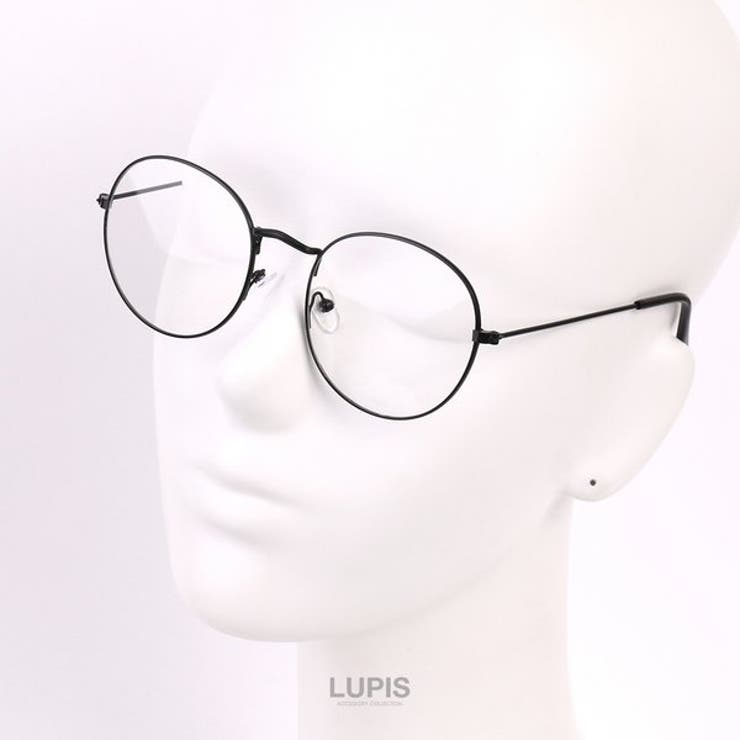 クラシックオーバル 伊達メガネ【伊達メガネ だて眼鏡 | LUPIS | 詳細画像7 