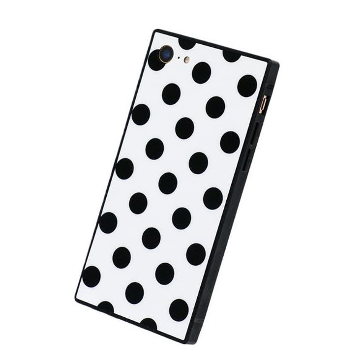 ホワイト | モノトーンドットiPhone用ケース | LUPIS