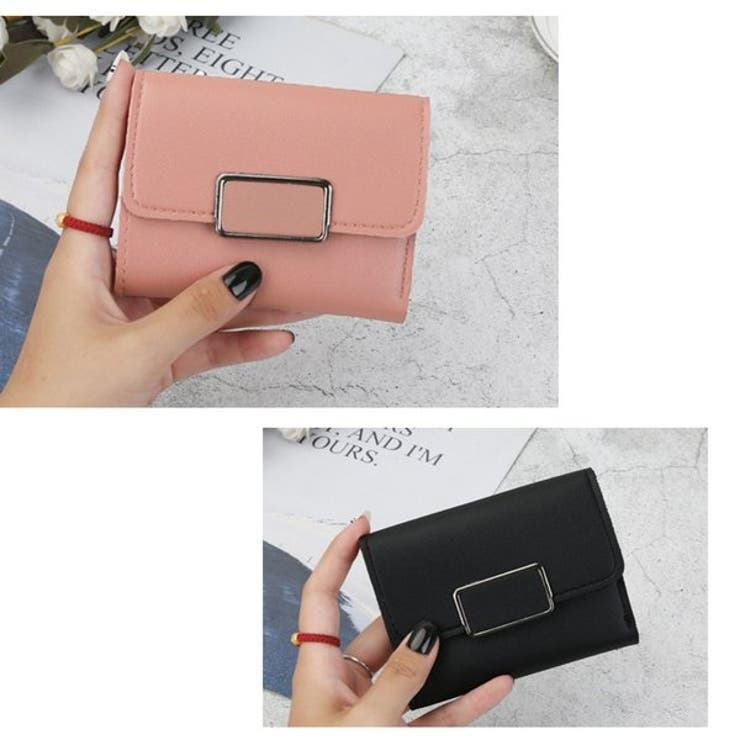 スクエアメタルフレーム3つ折りウォレット【※小銭入れ無し】 | LUPIS | 詳細画像8 