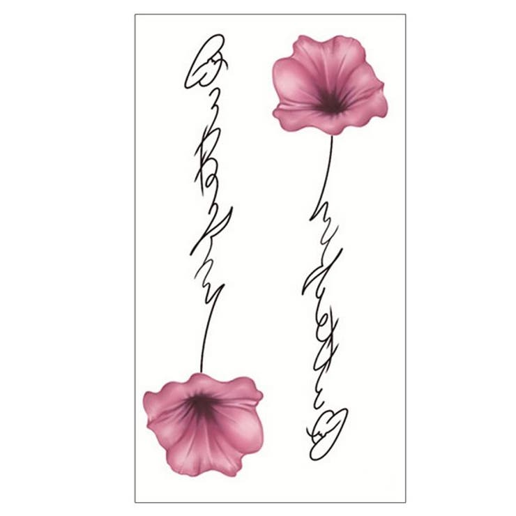 フラワー×英字タトゥーシール  | LUPIS | 詳細画像5 