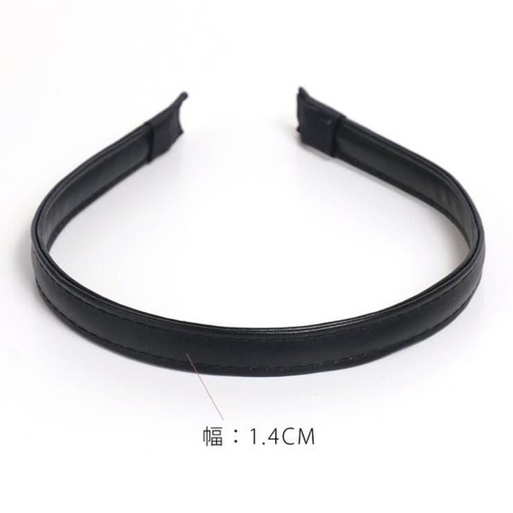 レザー調カチューシャ【ヘアアクセサリー】 | LUPIS | 詳細画像4 