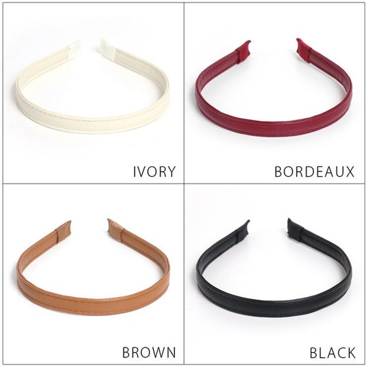 レザー調カチューシャ【ヘアアクセサリー】 | LUPIS | 詳細画像8 