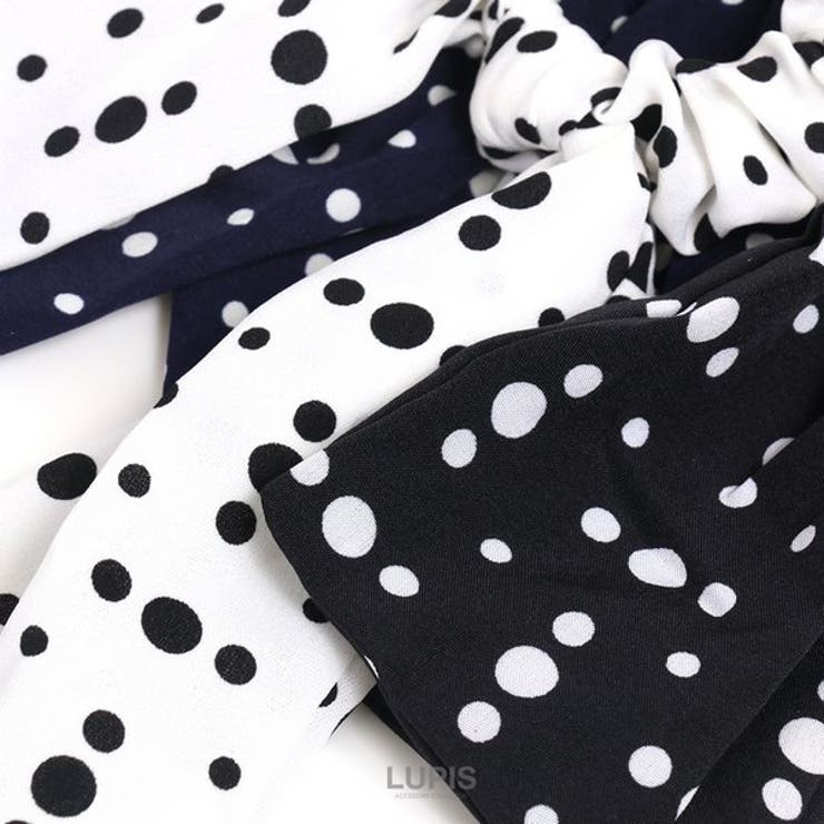 ドットリボンシュシュ 【プチプラ シュシュ | LUPIS | 詳細画像2 