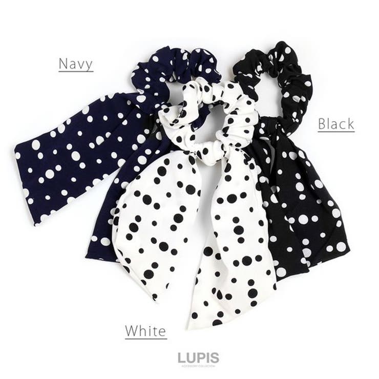 ドットリボンシュシュ 【プチプラ シュシュ | LUPIS | 詳細画像3 