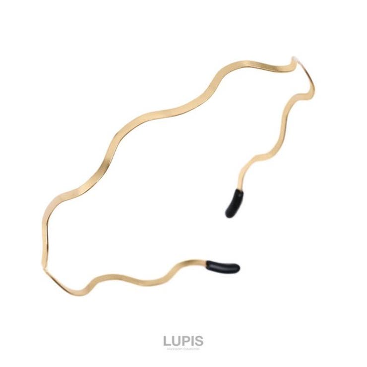 シンプルメタルウェーブカチューシャ  | LUPIS | 詳細画像6 