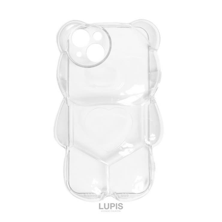 クリアベアーiPhoneケース【iPhone14・iPhone15】 | LUPIS | 詳細画像9 