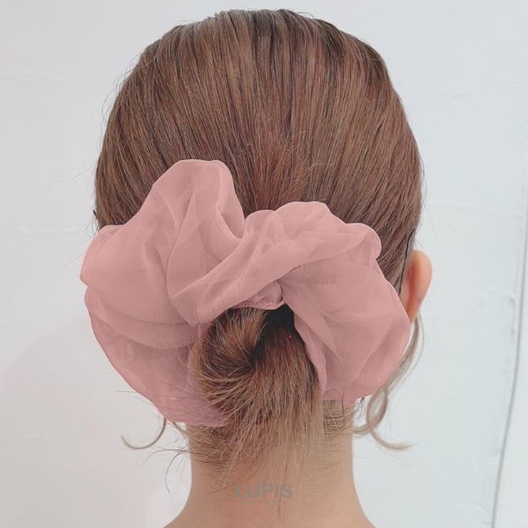 くすみカラーシフォンシュシュ【ヘアアクセサリー】 | LUPIS | 詳細画像5 