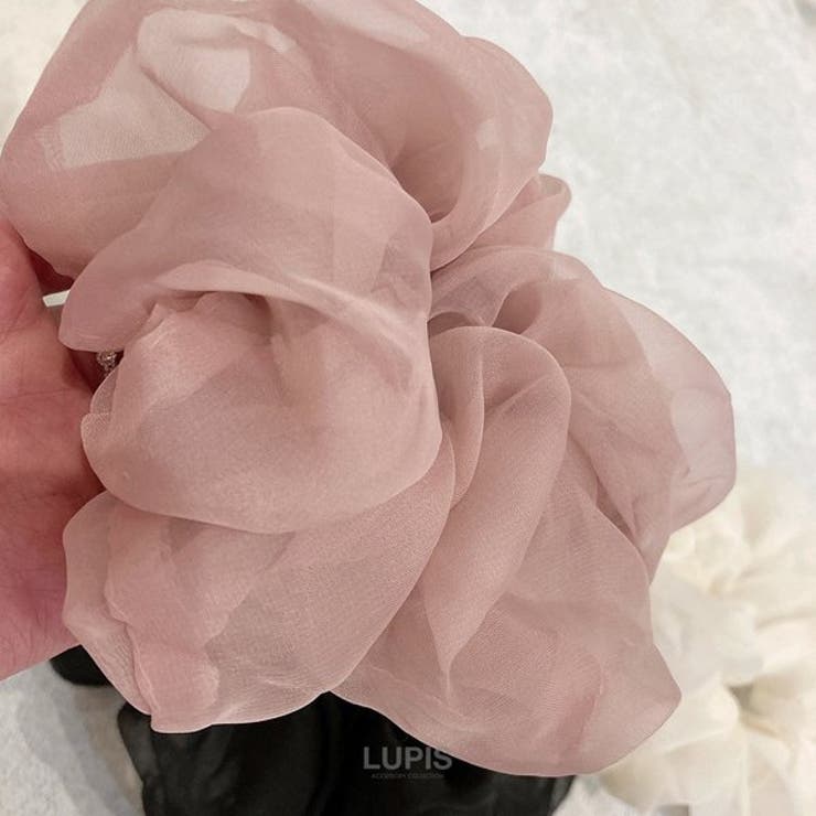 くすみカラーシフォンシュシュ【ヘアアクセサリー】 | LUPIS | 詳細画像9 