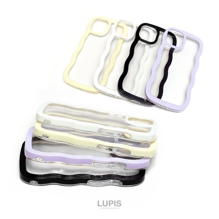 ウェーブラインクリアiPhoneケース【iPhone14・iPhone15】 | LUPIS | 詳細画像13 