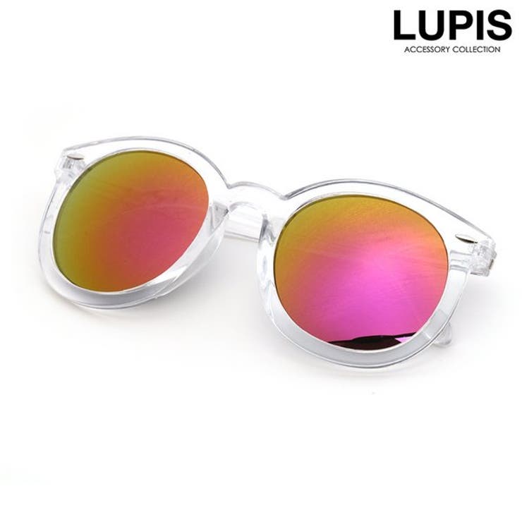 クリアフレームミラーサングラス 【サングラス メガネ | LUPIS | 詳細画像1 