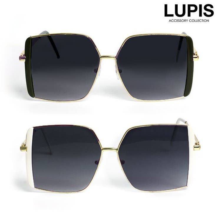 サイドラインオーバーサイズサングラス【大きめ】 | LUPIS | 詳細画像1 