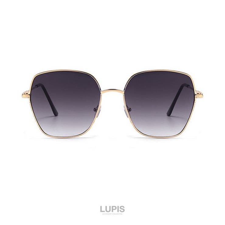 グレー | クラシカルポリゴンサングラス | LUPIS