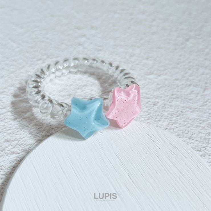 ツインスタースプリングヘアゴム | LUPIS | 詳細画像6 