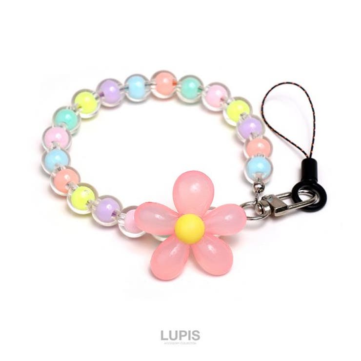 ビーズフラワースマホストラップ | LUPIS | 詳細画像3 