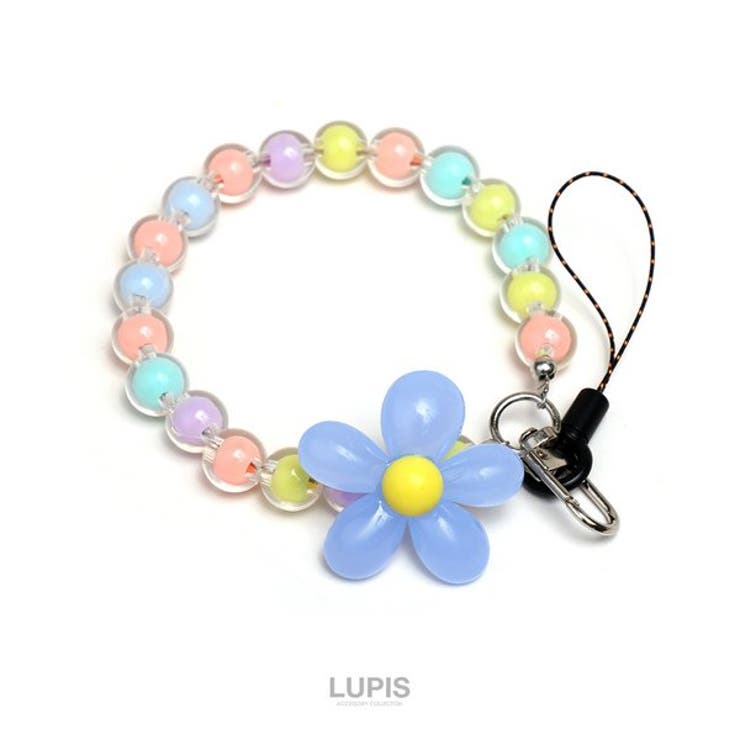 ビーズフラワースマホストラップ | LUPIS | 詳細画像4 