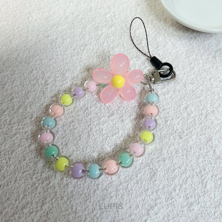 ビーズフラワースマホストラップ | LUPIS | 詳細画像5 