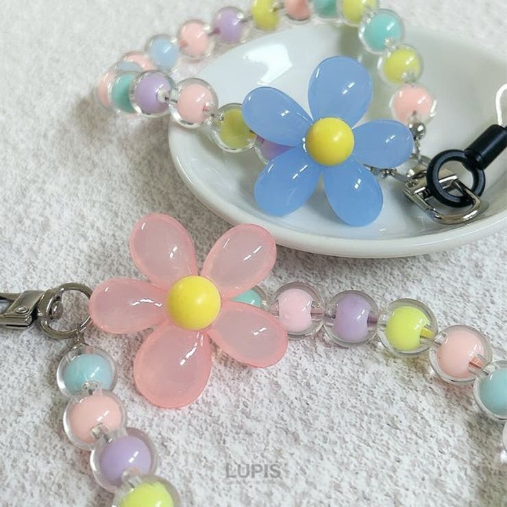 ビーズフラワースマホストラップ | LUPIS | 詳細画像7 