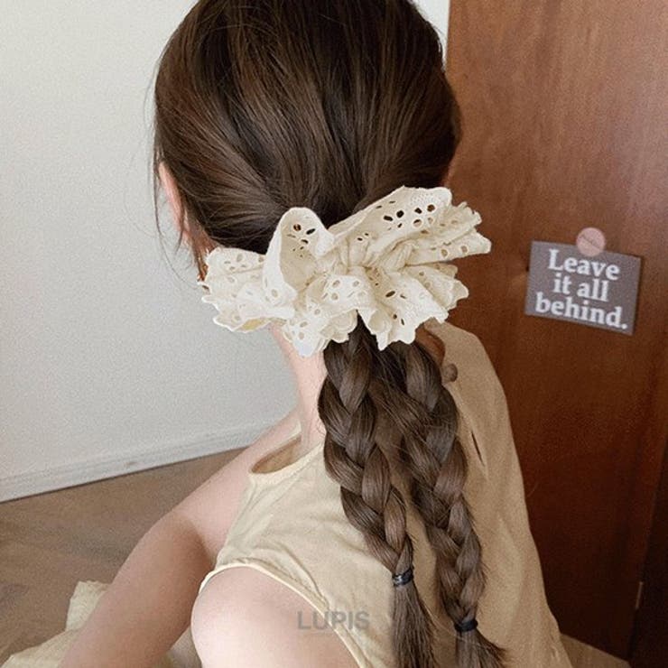 コットンレースシュシュ | LUPIS | 詳細画像2 