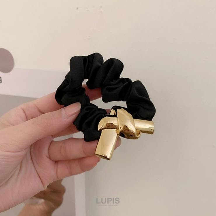 ノットメタルシュシュヘアゴム | LUPIS | 詳細画像4 