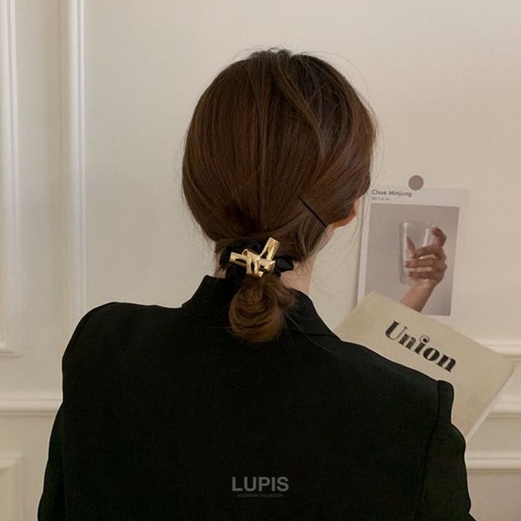 ノットメタルシュシュヘアゴム | LUPIS | 詳細画像5 