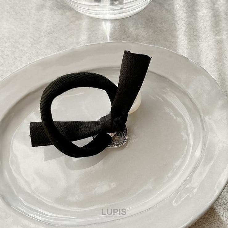 パール×メタルプレートヘアゴム | LUPIS | 詳細画像3 