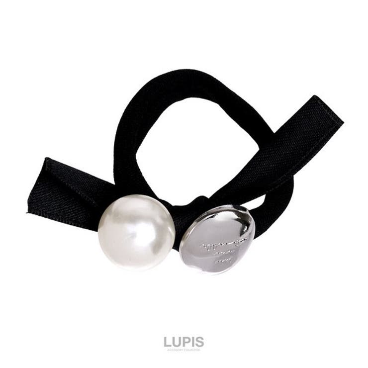 パール×メタルプレートヘアゴム | LUPIS | 詳細画像5 