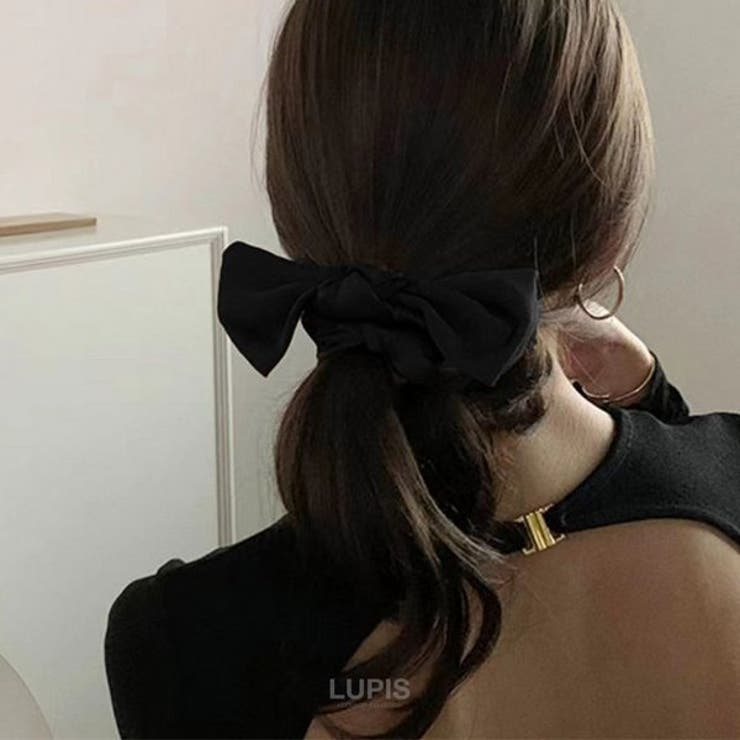 マットサテンリボンシュシュ | LUPIS | 詳細画像3 