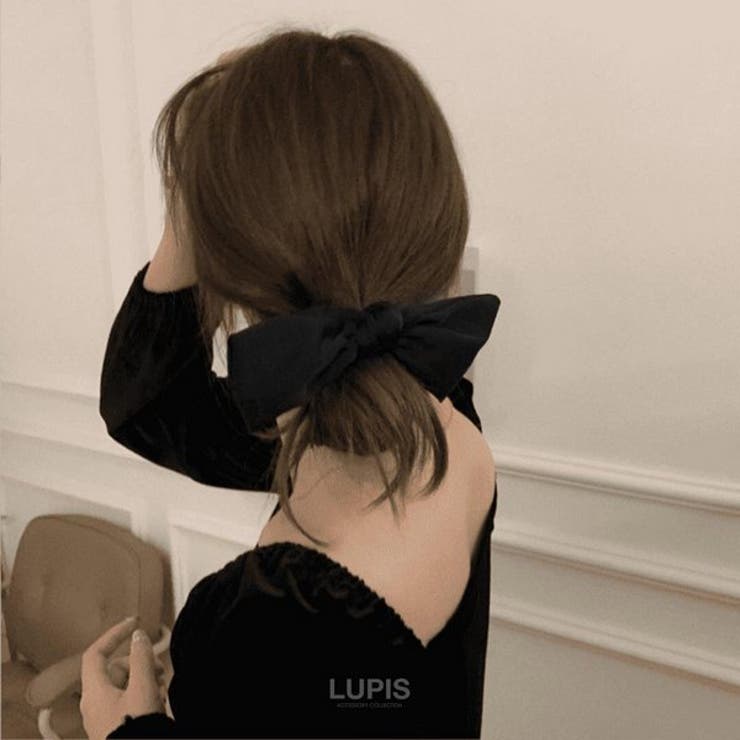 マットサテンリボンシュシュ | LUPIS | 詳細画像4 