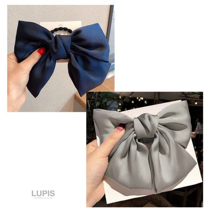 BIGリボンシックカラーヘアゴム | LUPIS | 詳細画像6 