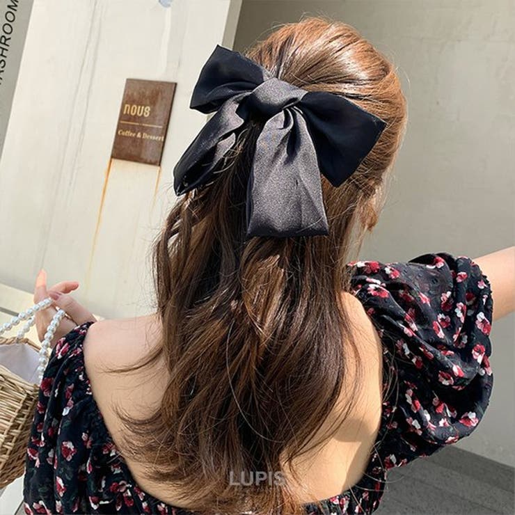 BIGリボンシックカラーヘアゴム | LUPIS | 詳細画像9 