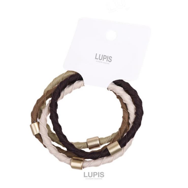 ひねりラインヘアゴムセット【4色セット】 | LUPIS | 詳細画像4 