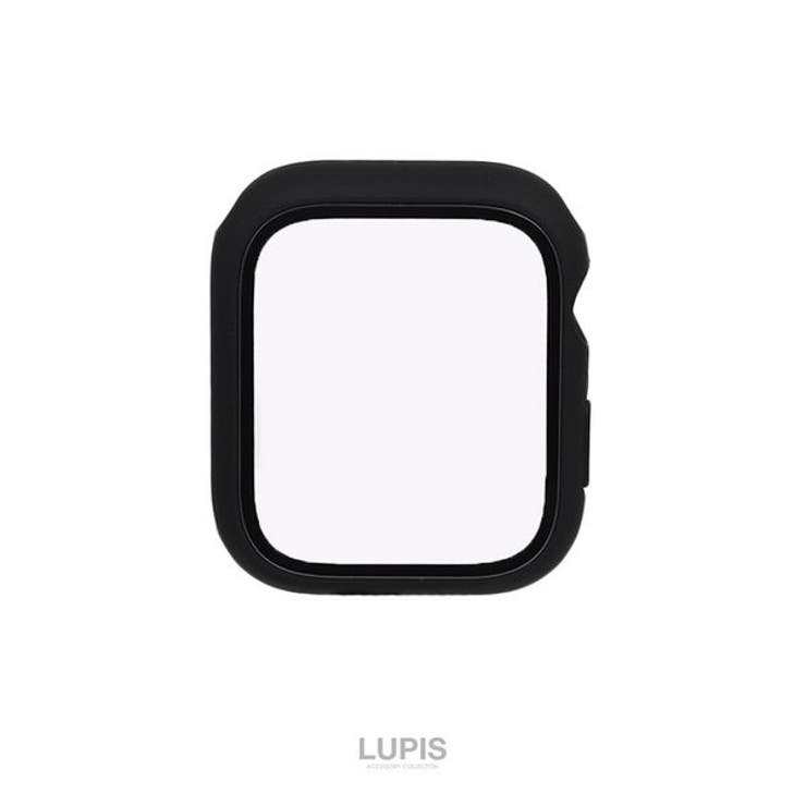 ブラック | カラーフレームAppleWatchケース【41mm・44mm・45mm】 | LUPIS