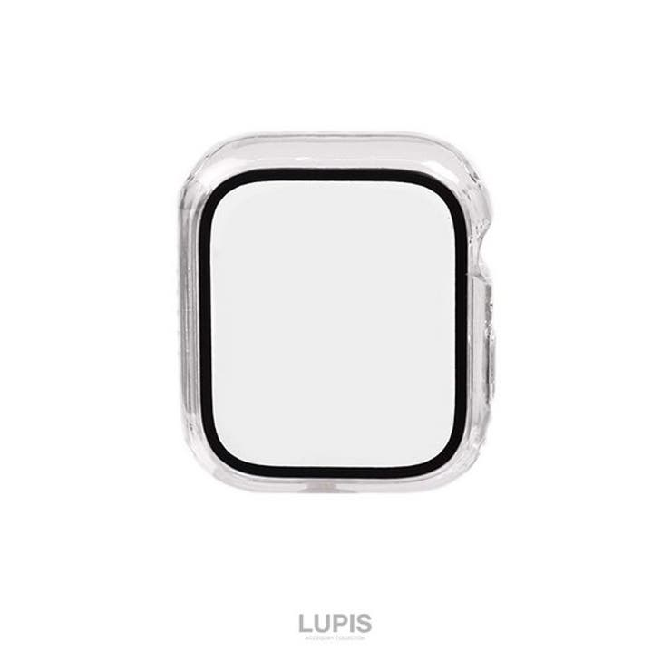 クリア | カラーフレームAppleWatchケース【41mm・44mm・45mm】 | LUPIS