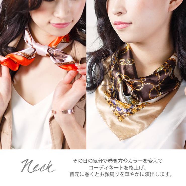 バンダナスカーフ【スカーフ バンダナスカーフ バッグスカーフ | LUPIS | 詳細画像2 