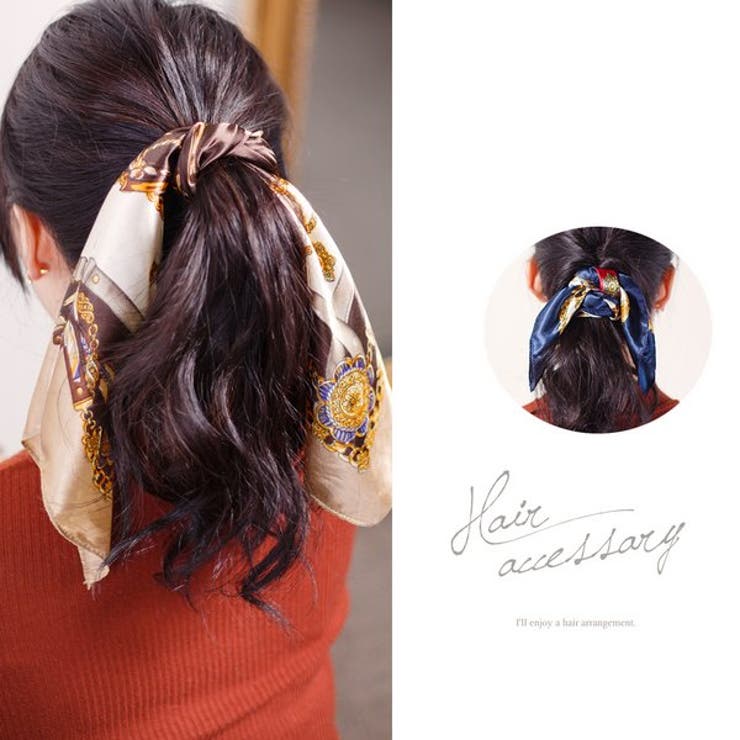 バンダナスカーフ【スカーフ バンダナスカーフ バッグスカーフ | LUPIS | 詳細画像8 