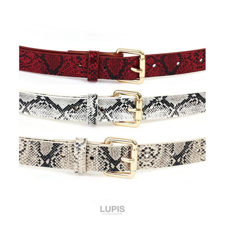 パイソン柄ベルト  | LUPIS | 詳細画像5 