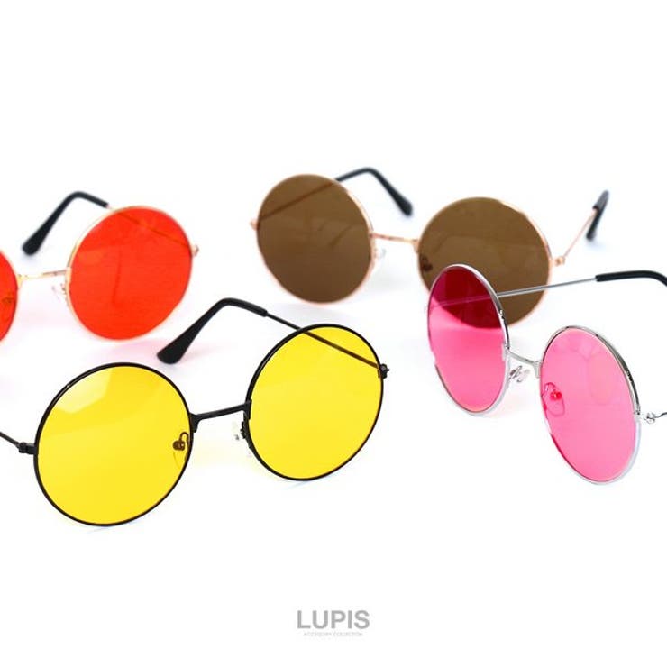 ラウンドカラーレンズサングラス 【サングラス メガネ | LUPIS | 詳細画像6 