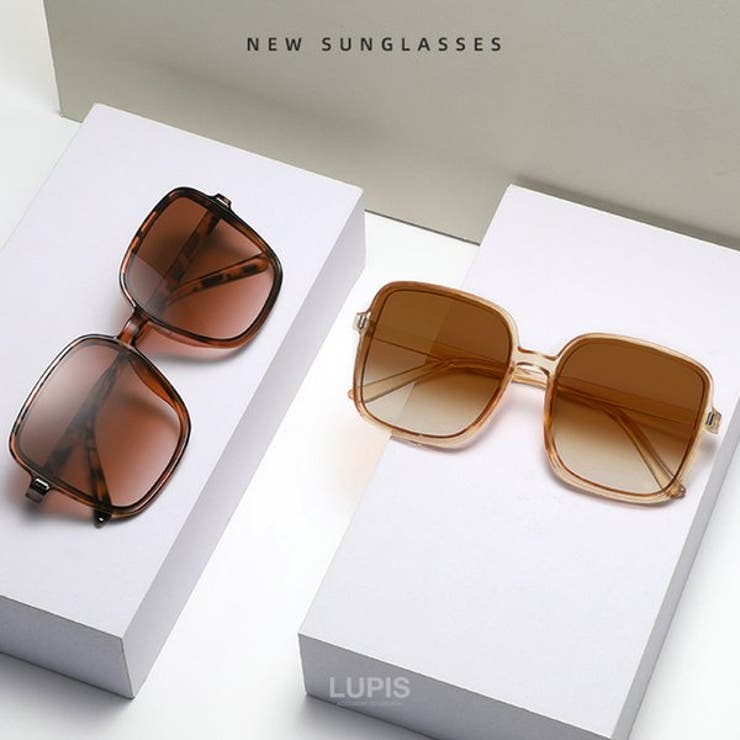 ラウンドスクエアサングラス【大きめ】 | LUPIS | 詳細画像9 