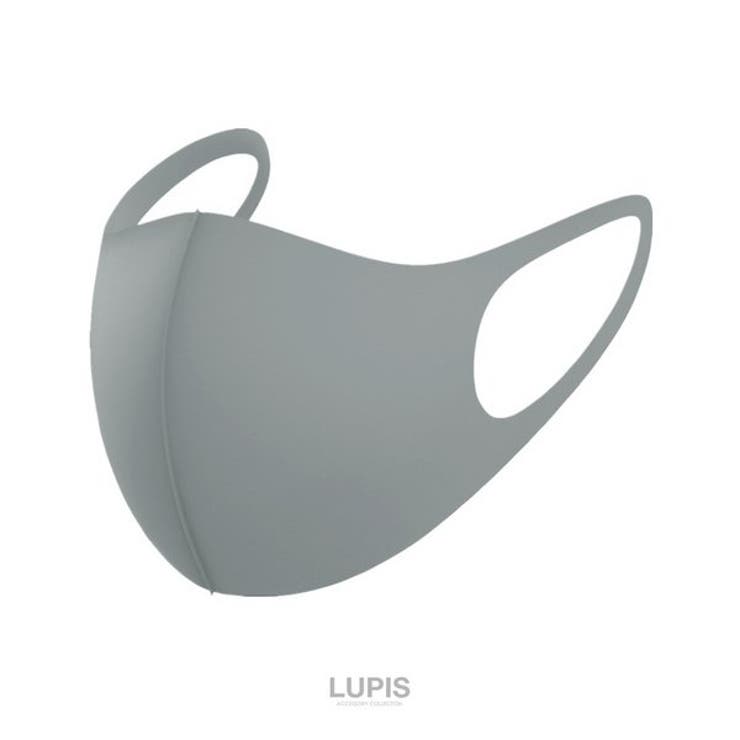 グレー | 【11色展開】洗える3D血色マスク ファッションマスク | LUPIS