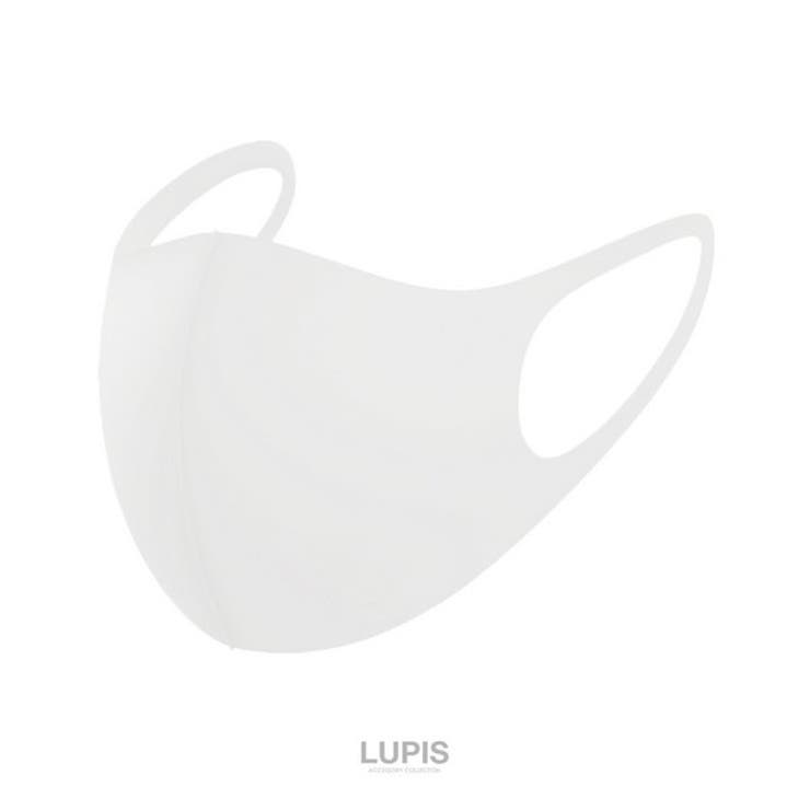 ホワイト | 【11色展開】洗える3D血色マスク ファッションマスク | LUPIS