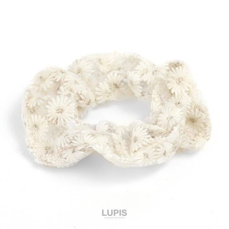 刺繍フラワーシュシュ  | LUPIS | 詳細画像9 