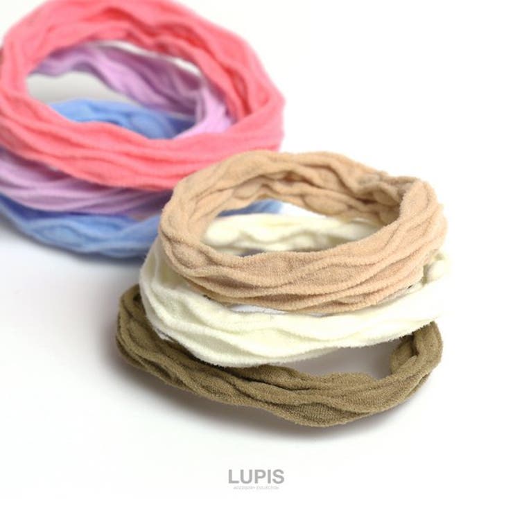 ウェーブラインジャージヘアゴムセット【3本セット】 | LUPIS | 詳細画像6 