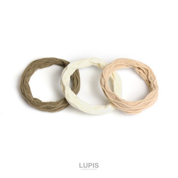 ウェーブラインジャージヘアゴムセット【3本セット】 | LUPIS | 詳細画像7 