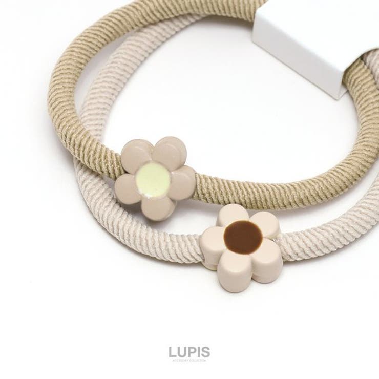 フラワーヘアゴムセット【2本セット】 | LUPIS | 詳細画像3 